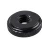 100 Pieces Metal 3/8 Female Adapter Nut Camera Flash Stand Light Mount Photo Studio Accessories Excellent(Black) view 1