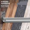 1.07m Self-Adhesive Silicone Floor Wire Protector - Cable Cover for Office, Home, Workshop, Warehouse, Garage(Black,1pc) view 4