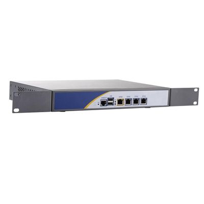Firewall Hardware, OPNsense, VPN, Network Security Appliance, Router PC, J1900, RS17, 4 x Gigabit LAN, 2 x USB, COM, VGA, 2 x Reserved Fan, 4G RAM, 128G SSD