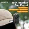 Rotatable Hat Brim Clip for Osmo Nano Camera First-Person Photography Hat Stand,Backpack Strap or Sports Headband Attachment with Adjustable Shooting Angle view 2
