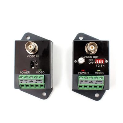 Yaregelun Single-Channel Active Video Balun for CCTV HD-TVI CVI AHD Active HD Video Transceiver