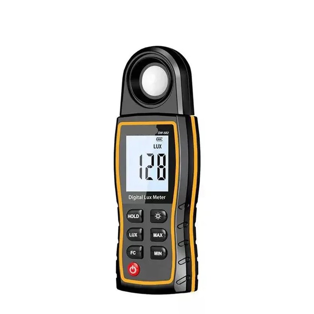 Light Meter, Digital Lux Meter SW-582 Light 199,900 Rotatable Sensor Lux/FC High Precision Illuminometer Photometer Tester,Light Meter Photography