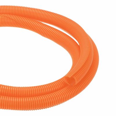DMiotech 10ft Wire Loom Split Tubing 1 1/4 Inch, Cord Protectors from Pet Flexible Conduit Cable Management for Office Home Garden, Orange