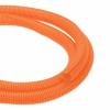 DMiotech 10ft Wire Loom Split Tubing 1 1/4 Inch, Cord Protectors from Pet Flexible Conduit Cable Management for Office Home Garden, Orange view 1