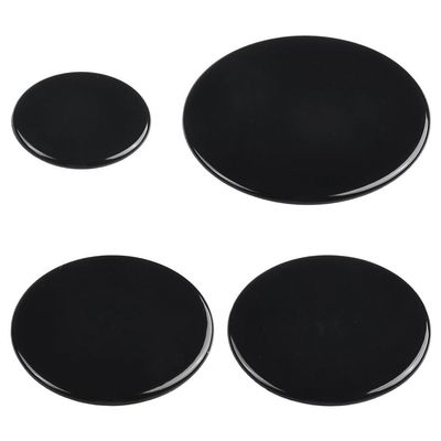 Yaregelun 4 Pcs Cooker Hob Gas Burner Cap 55mm 75mm 100mm for Oven Gas Hob Burner Crown Flame Cap Kitchen Accessories Flat