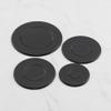 Yaregelun 4 Pcs Cooker Hob Gas Burner Cap 55mm 75mm 100mm for Oven Gas Hob Burner Crown Flame Cap Kitchen Accessories Flat view 2