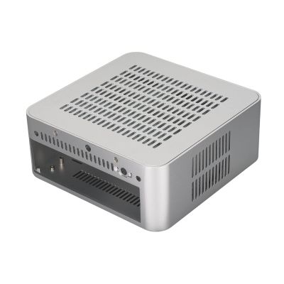 ZJchao Itx Computer Case, Desktop Computer PC Case Good Heat Dissipation Exquisite Compact HTPC for Home Video