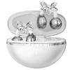 BEVCEFCC Clip-On Wireless Bluetooth Earbuds with Stylish Earrings Design view 1