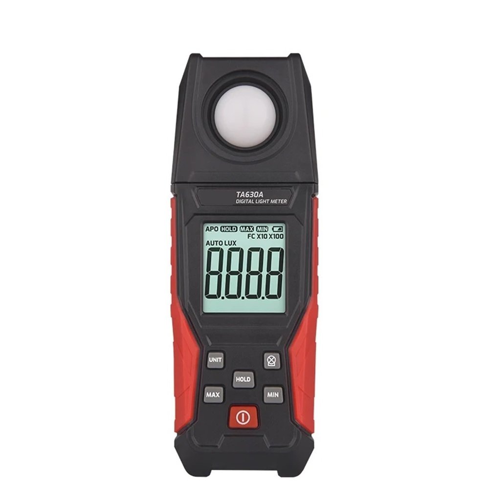 Light Meter, TA630 Professional Lux Meter Handheld Light High Accuracy Luxmeter Illuminometer Photometer,Light Meter Photography(TA630A)