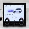 10.1 Inch LCD Climate AC Panel for Land Rover Range Rover Vogue Executive L405 2013-2017 Air Condition Board Temperature Seat Heater Control Touch Screen Plug and Play-Black view 3
