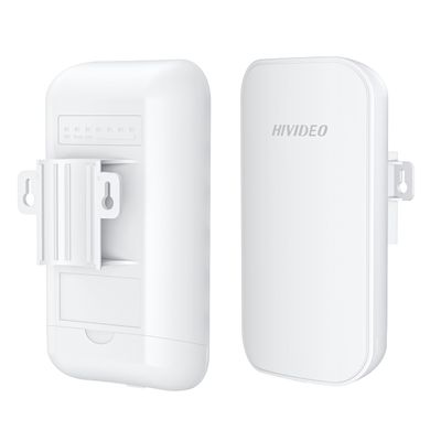 HIVIDEO 2 PCS Outdoor Wireless WiFi Extender WiFi Signal Repeater WiFi Booster & Signal Amplifier Weatherproof Network Bridge (C5B (1181 Inches))