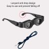 PUSOKEI Fishing Binoculars, 3X Magnification Hands F Ree Glasses with Yellow Polarized Lenses and Zoom Wheel, for Outdoor Bird Watching Fishing Concerts Theater view 2