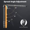 Ultra-Lightweight Camera Tripod, Carbon Fibre DSLR Tripod with 4-Section Legs & 1/4" Expansion Threaded Hole Portable Travel Tripod for DSLR, Camcorder, Telescopes (10kg/22lb Max Load) view 4