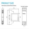 Current Signal Converter high Precision 1 in 1 Out DC24V 4-20mA to 4-20mA 0-5V 0-10V(0-5v Output) view 2