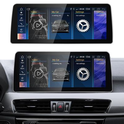 12.3 Inch Car Touchscreen Wireless CarPlay Android Auto for BMW X1 F48 2017-2020 EVO System, Car Stereo Multimedia Radio Receiver (8+64GB)