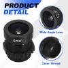 PATIKIL CCTV Camera Lens 4mm Focal Length HD 5MP Security CCTV Camera Lens Wide Angle M12 Mount Fixed Aperture Long Viewing Distance view 3