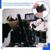 PATIKIL CCTV Camera Lens 4mm Focal Length HD 5MP Security CCTV Camera Lens Wide Angle M12 Mount Fixed Aperture Long Viewing Distance view 4