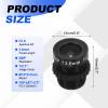 PATIKIL CCTV Camera Lens 3.6mm Focal Length HD 1080P 2MP Security CCTV Camera Lens Wide Angle M12 Mount Fixed Aperture Long Viewing Distance view 2