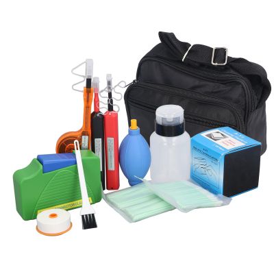 Marhynchus Fiber Optic Cleaning Kit Connector Fiber Optic Cleaner Tools 1.25mm 2.5mm MPO MTP Pens Box Replacement Core for SC FC ST LC MU Connectors