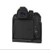 R10 Case, PU Leather Camera Bag Bottom Opening Half Body Case Cover Shell for Canon Eos R10 with Neck Strap Storage Box (Black) view 3