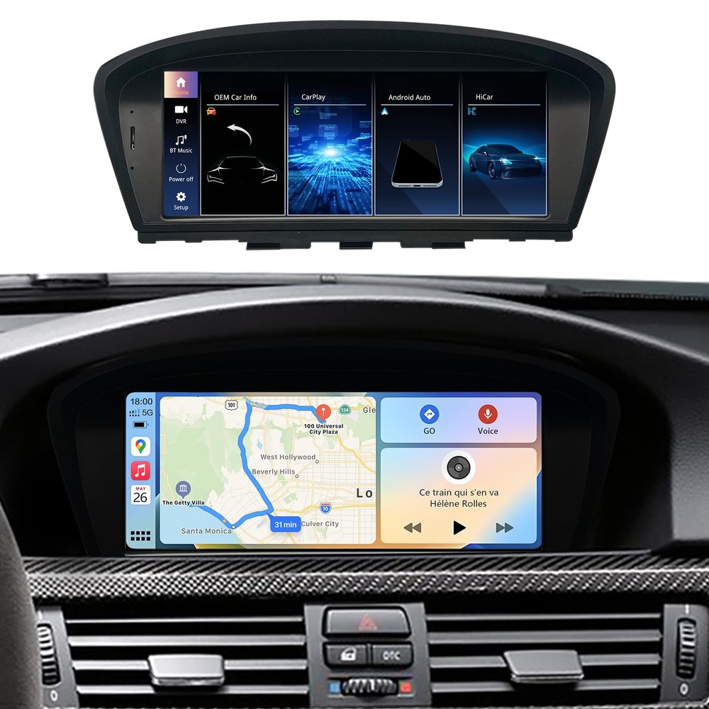 AIOMERUI 8.9" for BMW 3 5 Series E90 E60 2005-2008 CCC Carplay Android