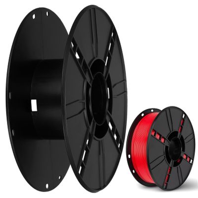 BESPORTBLE Plastic Cord Cable Storage Reel Organizer Black Hose Reel for Camping Motorhome Cord Management Compact Lightweight Cable Roller