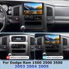 2G+64G Car Radio for Dodge RAM 1500 2500 3500 2003-2005, 9" HD Touch Screen Android 14 Double Din Car Stereo Head Unit with Wireless CarPlay Android Auto GPS Bluetooth WiFi FM RDS SWC EQ Backup Camera view 2