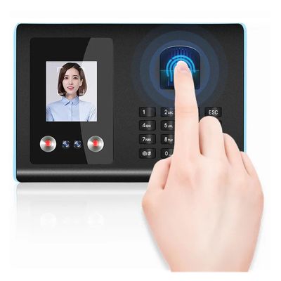 Face Attendance Machine for Employees Small Business Employee Fingerprint Check-in Device face Recognition All-in-one Apparatus with Multi-Language