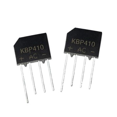 50/100/200/500/1000Pcs KBP410 Bridge Rectifier KBP410G Flat 4A/1000V DIP-4 Stack(50Pcs)