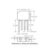 50/100/200/500/1000Pcs KBP410 Bridge Rectifier KBP410G Flat 4A/1000V DIP-4 Stack(50Pcs) view 3