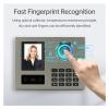 Intelligent Face Biometric Fingerprint Password Employee Attendance Machine Checking-in Recorder Dual-Camera Fast to Identify with Multi-Language view 3