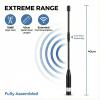 915MHz Meshtastic LoRa Antenna 10dBi High Gain, 40cm Long Range SMA Male Omni Whip for Hel tec V 3 ESP 32 - Durable & Flexible (1PCS,Black) view 2