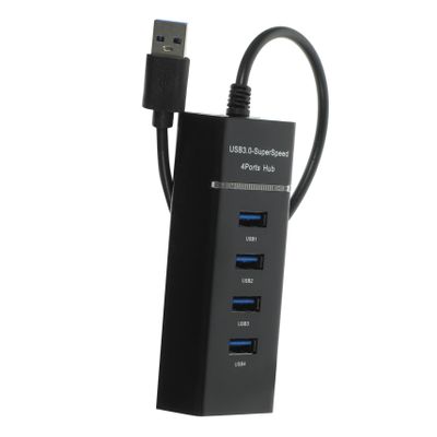 DOITOOL Ultra USB Hub High-Speed Splitter with LED Indicator Portable Multi USB Expander for Laptop Desktop Compatible with Major Operating Systems High-Speed Data Transfer