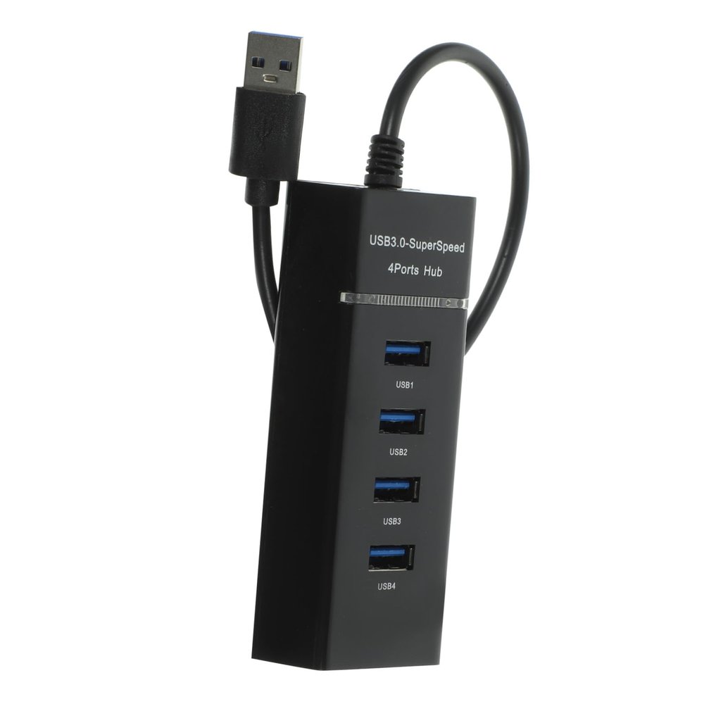 DOITOOL Ultra USB Hub High-Speed Splitter with LED Indicator Portable Multi USB Expander for Laptop Desktop Compatible with Major Operating Systems High-Speed Data Transfer