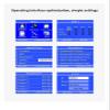 3 in 1 Face Recognition Attendance Machine Office Employee Sign-in Apparatus Password Fingerprint Punch-in Electronic Device with Multi-Language view 4