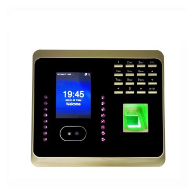 WiFi Biometric Face Attendance System Fingerprint Time Clock for Small Businesses Employee Attendace Management Electronic Device with Multi-Language