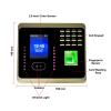 WiFi Biometric Face Attendance System Fingerprint Time Clock for Small Businesses Employee Attendace Management Electronic Device with Multi-Language view 2