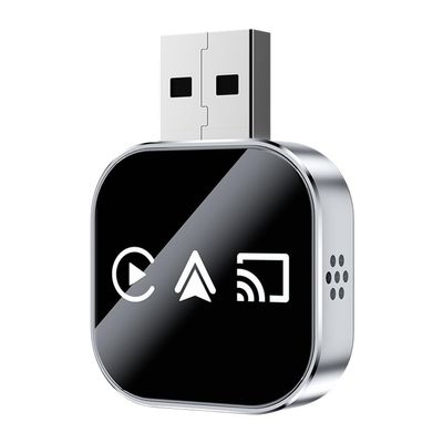 Dotexion Wireless Carplay Android Auto 3 in 1 Smart Mirror Link USB Dongle Adapter Wired Carplay to Wireless Plug and Play B