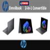HP OmniBook X Flip AI Powered 2-in-1 Copilot+ Laptop (NextGen Envy x360) 16.0" Touch IPS WUXGA (Intel Ultra 7-258V, 32GB LPDDR5X, 2TB SSD, Backlit KB, Thunderbolt 4, Win11H) w/DKZ USB Port Expander view 2