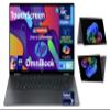 HP OmniBook X Flip AI Powered 2-in-1 Copilot+ Laptop (NextGen Envy x360) 16.0" Touch IPS WUXGA (Intel Ultra 7-258V, 32GB LPDDR5X, 2TB SSD, Backlit KB, Thunderbolt 4, Win11H) w/DKZ USB Port Expander view 3