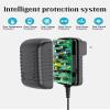 10V AC/DC Adapter Compatible with Angel Kiss P2016-MK M122 S760 7 Color LED Photon Mask Therapy Light Skin Rejuvenation Facial Care AngelKiss SK02T-1000180U DC10V 1.8A 2A Power Supply Charger view 3