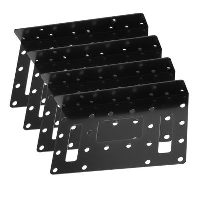 SEWACC 4pcs SSD Mounting Bracket Kit Hard Drive Adapter for Desktop PC External Hard Drive Bay Expansion Stand Metal Construction for Home Office Storage