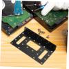 SEWACC 4pcs SSD Mounting Bracket Kit Hard Drive Adapter for Desktop PC External Hard Drive Bay Expansion Stand Metal Construction for Home Office Storage view 2