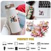 12 Pcs Christmas Hot Cocoa Stickers Set, Festive Mug and Holiday Drink Decals with Whipped Cream, Candy Cane, Gingerbread, Marshmallow Winter Stickers for Laptop, Bottle, Notebook, Gift Wrap 6 Inches view 3