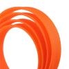 1Pc 1~50m Cable Sleeve PET Expandable Braided 2mm~40mm Tight High Density Wire Insulated Protection Sheath(Orange,20mm,1 Meter) view 2