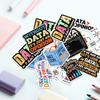 10Pcs Funny Data Analyst Stickers for Water Bottle, Notebook Without Data Its Just an Opinion, Show Me The Data, Waterproof Vinyl Stickers for Data Nerds, Spreadsheet Lovers (Normal, 7 Inch) view 1