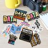 10Pcs Funny Data Analyst Stickers for Water Bottle, Notebook Without Data Its Just an Opinion, Show Me The Data, Waterproof Vinyl Stickers for Data Nerds, Spreadsheet Lovers (Normal, 7 Inch) view 2