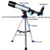 Telescopio astronmico, Refractor Profesional para adultos, telescopio Refractor porttil de 50 mm para principiantes y nios, Ocular Sr4m view 4