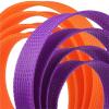 1Pc 1~50m Cable Sleeve PET Expandable Braided 2mm~40mm Tight High Density Wire Insulated Protection Sheath(White,30mm,1 Meter) view 1