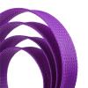 1Pc 1~50m Cable Sleeve PET Expandable Braided 2mm~40mm Tight High Density Wire Insulated Protection Sheath(Purple,16mm,5 Meters) view 2